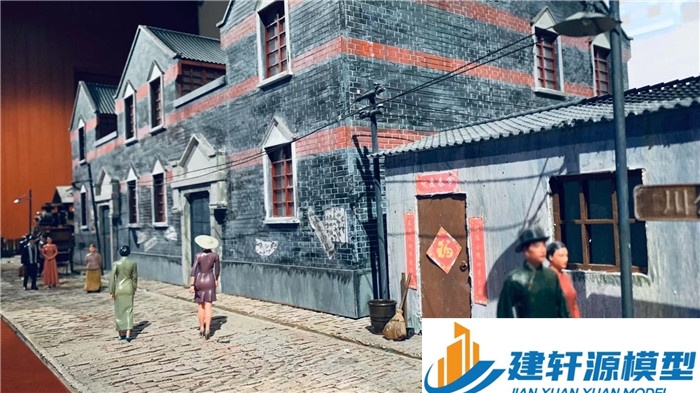 涞源中共四大纪念馆微缩